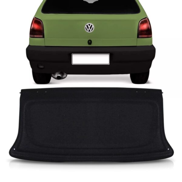 Tampão Bagagito Gol Bola 95 96 97 98 1999 Acarpetado Preto. Preto