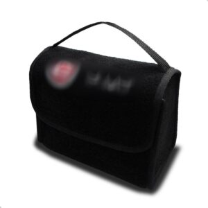Bolsa Fiat 500 Multiuso Carpete Organizador De Porta Malas Preto