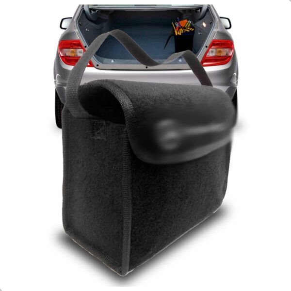 Bolsa Automotiva Porta Malas Amg Multiuso Carpete Preto