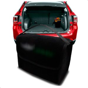 Bolsa Organizadora Senna Porta Malas Jeep Renegade Multiuso Carpete Preto