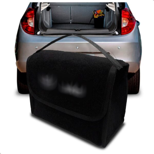 Bolsa Automotiva Porta Malas Jac J3 Multiuso Carpete Preto