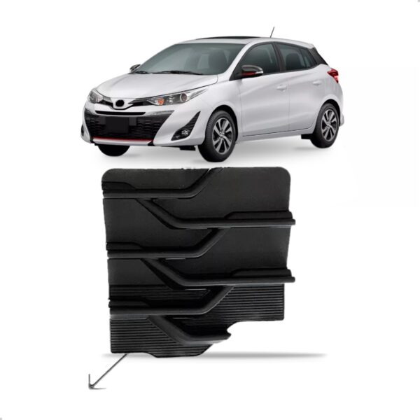 Tampa Reboque Para Yaris 2018 A 2022 Parachoque Dianteiro