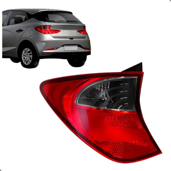 Lanterna Traseira Canto Para Hb20 Hatch 2020 2021 2022 Esquerdo/motorista