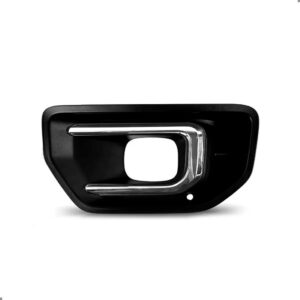 GRADE LATERAL PARACHOQUE DIANTEIRO RANGER 2024 A 2026 COM FURO COM MOLDURA CROMADA LE