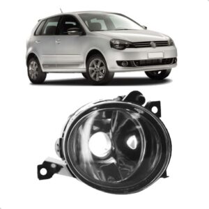 Farol Milha Para Volkswagen Polo 12 13 14 Auxiliar 1ª Linha Esquerdo Motorista