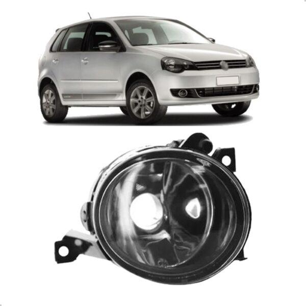 Farol Milha Para Volkswagen Polo 12 13 14 Auxiliar 1ª Linha Esquerdo Motorista