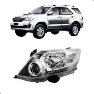 FAROL ELETRICO HILUX SW4 2012 A 2015 COM XENON SEM REATOR SEM MOTOR LE