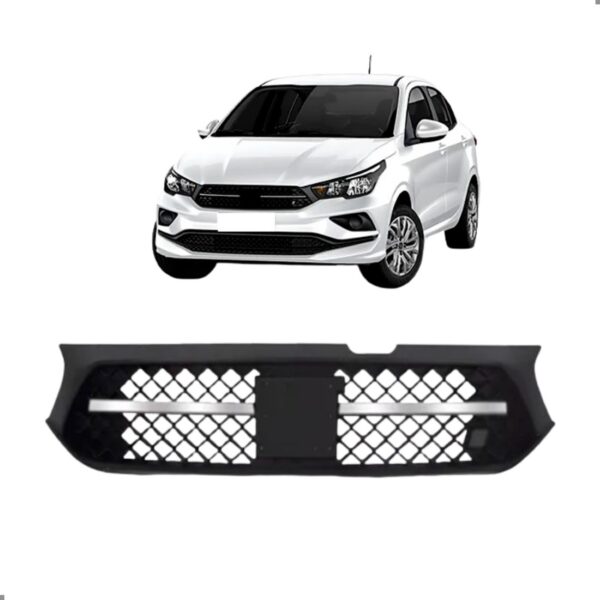 Grade Radiador Para Cronos 2021 2022 Frisos Cromados Grade Radiador