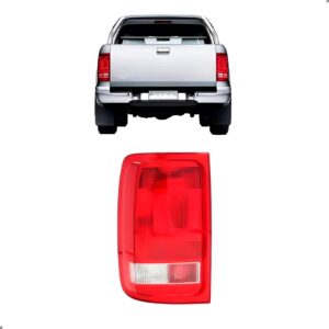 Lanterna Traseira Para Amarok 2010 A 2016 Cristal Esquerdo/motorista Com Luz Neblina