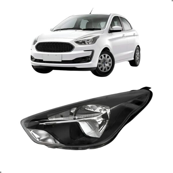 FAROL BLACK MANUAL KA 2019 A 2022 (LAMPADA H4) LE
