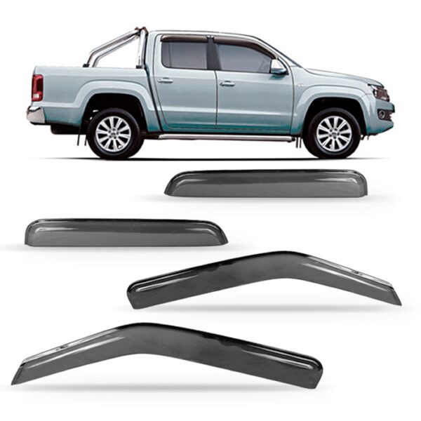 Calha Defletor De Chuva Palio 04 Portas 11 A 2020 Acrílico Fumê