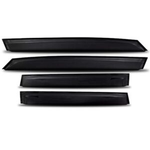 Calha Defletor De Chuva Jeep Renegade 2014 À 2018 Fumê