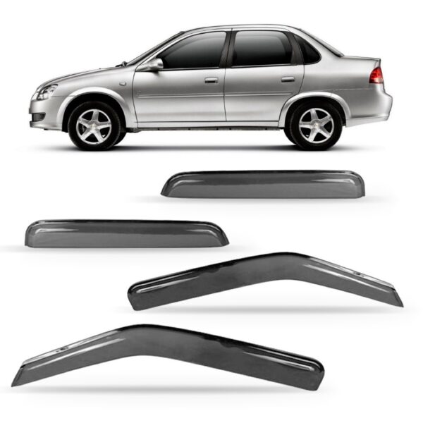 Jogo Calha Chuva Classic 2011 A 2016 4 Portas