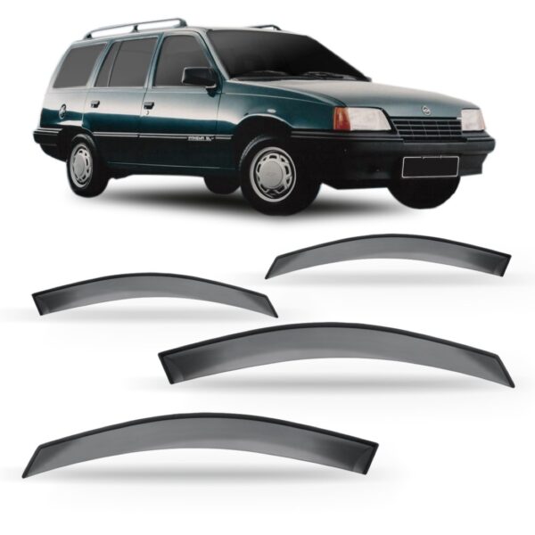 Jogo Calha Chuva Ipanema 1993 À 1998 4 Portas. Fumê