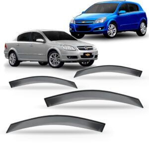 Calha De Chuva Vectra Sedan 2006 A 2011 Defletor 4 Portas Fumê