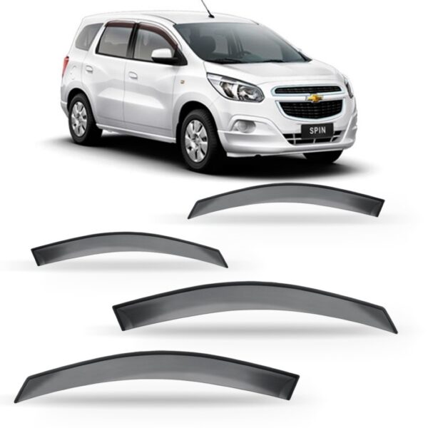 Calha Defletor De Chuva Spin 2013 À 2018 4 Portas Fumê