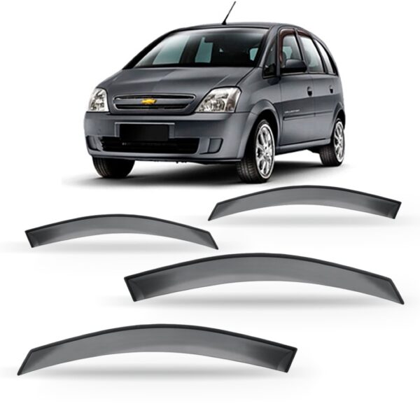 Calha De Chuva Defletor Meriva 2003 04 05 A 2012 4 Portas Fumê