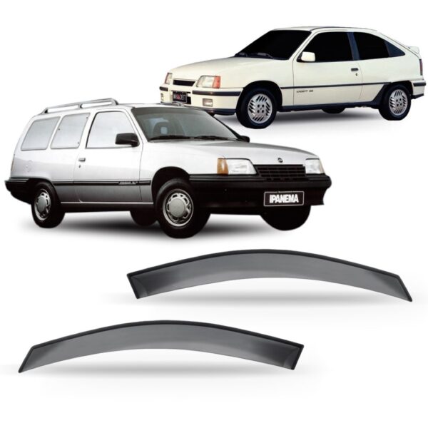 Jogo Calha Chuva Kadett 1989 90 91 92 93 94 À 1998 2 Portas Fumê