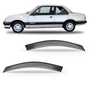 Calha Defletor De Chuva Monza 1984 À 1990 2 Portas Fumê