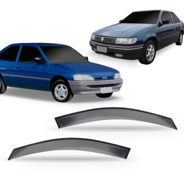 Calha Defletor De Chuva Escort Sapao Logus 93 À 97 2 Portas. Fumê