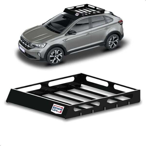 Bagageiro Gradeado Teto Maleiro Picape Suv Desmontavel-