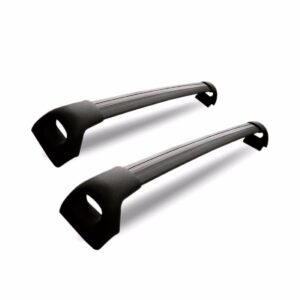 Bagageiro Teto Polo Sedan 2003 A 2013 Preto Alumínio