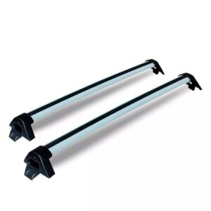 Bagageiro Rack Teto Fiat Argo Aluminio 2017 2018 Prata Prata