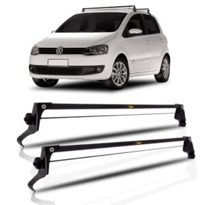Rack Bagageiro De Teto Para Fox 2003 04 05 06 07 08 Até 2018 Preto