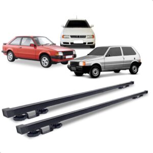 Rack Travessa Universal Ferro Fixação Longarina Preto Vhip Preto