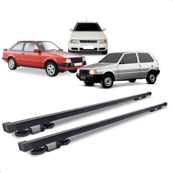 Rack Travessa Universal Ferro Fixação Longarina Preto Vhip Preto