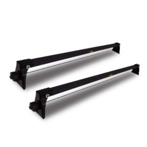 Rack De Teto Bagageiro Para Fiesta Corsa Elta 02 Portas    Preto