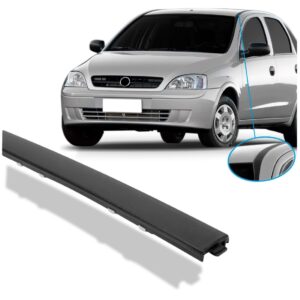 Friso Protetor Borrachão De Teto Corsa Sedan 2003 Até 2011 Lado Direito