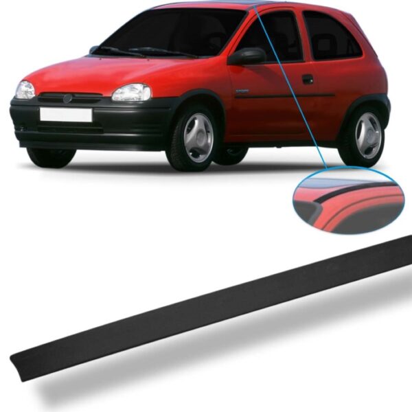 Borracha Friso De Teto Corsa Wind 2p  C/ Grampos S/ Janela Lado Esquerdo