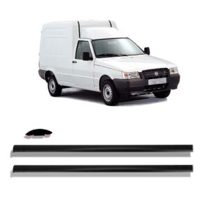 Friso Borrachão De Teto Cabine Fiorino 1984 A 2014 - 2 Peças