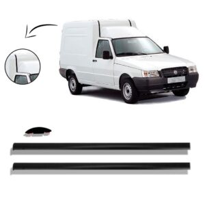 Friso Borrachão De Teto Cabine Fiorino 1984 A 2014 - 2 Peças