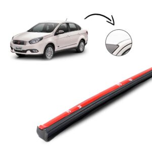 Friso De Teto Para Grand Siena Todos Cor Preta Lado Direito