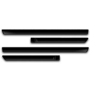 Jogo Friso Borracha Lateral Agile 2010 A 2016 4 Peças