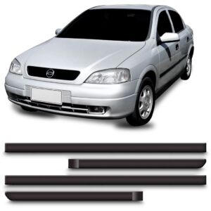 Jogo Friso Lateral Para Astra 1999 00 A 2002 4portas 4 Peças