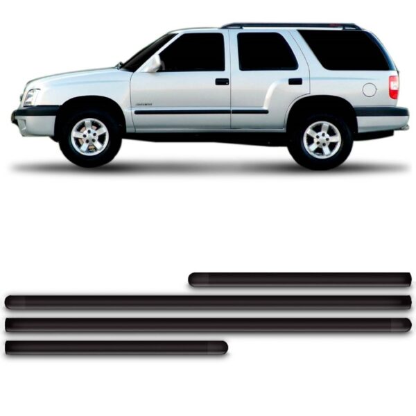 Jogo Friso Lateral Para Blazer 2000 Até 2012