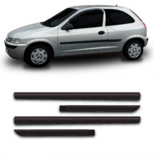 Jogo Vedação Friso Lateral Celta 2000 A 2005 2p - 4(peças)