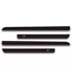 Friso Lateral Celta Prisma 4 Portas 06 A 2012 Preto Injetado