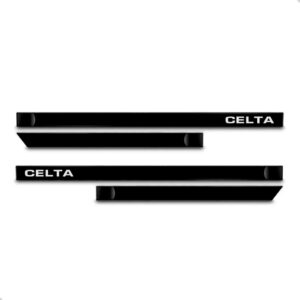 Friso Borrachãolateral Celta 2000 A 2005 4p - Kit 4 Peças