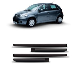 Borrachão De Porta Lateral Para Citroen C3 Aano 2003 A 2012