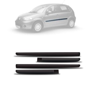 Borrachão De Porta Lateral Para Citroen C3 Aano 2003 A 2012