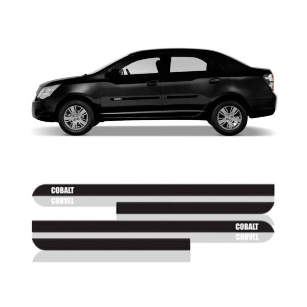 Borrachão Da Porta Cobalt 2012 2013 A 2015 4p - Kit 4 Peças
