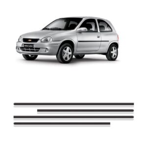 Jogo Friso Lateral P/ Corsa 1994 A 1997 2p - 4 Peças (fino)