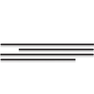 Jogo Friso Lateral Corsa 1994 A 1997 4p - 4 Peças (fino)