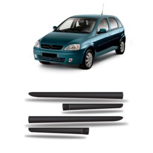 Borrachão Lateral Corsa Gls 1.8 2003 A 12 Kit 4 Pçs (largo)