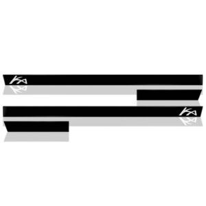 Borrachão Lateral Ford Ka 2p (todos) Kit 4 Pçs Personalizado