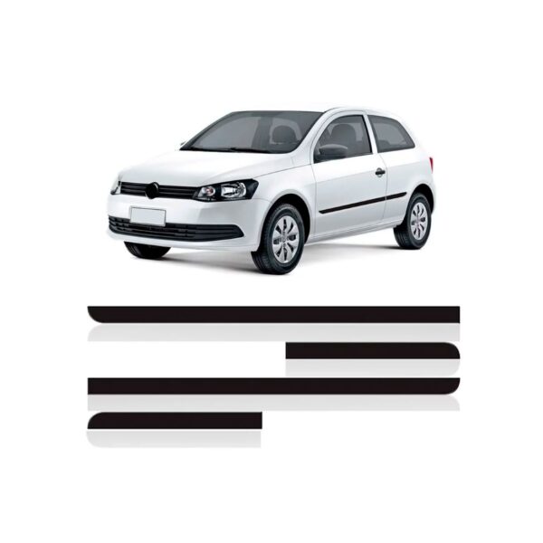 Kit Friso Lateral Gol 2013 A 16 2017 2 Portas C/grafia Preto